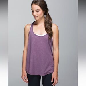 Lululemon 105 F Singlet
Heathered Purple Fog